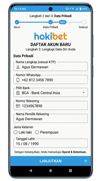 Cara Buat Akun Baru Hokibet Dengan Mudah